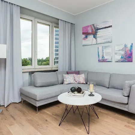 Apartment Unit Deluxe Centrum Plac Zbawiciela Hala Koszyki Warsaw